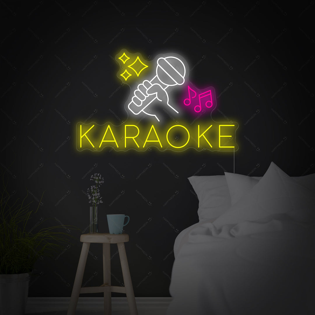 "Karaoke" Neonskylt