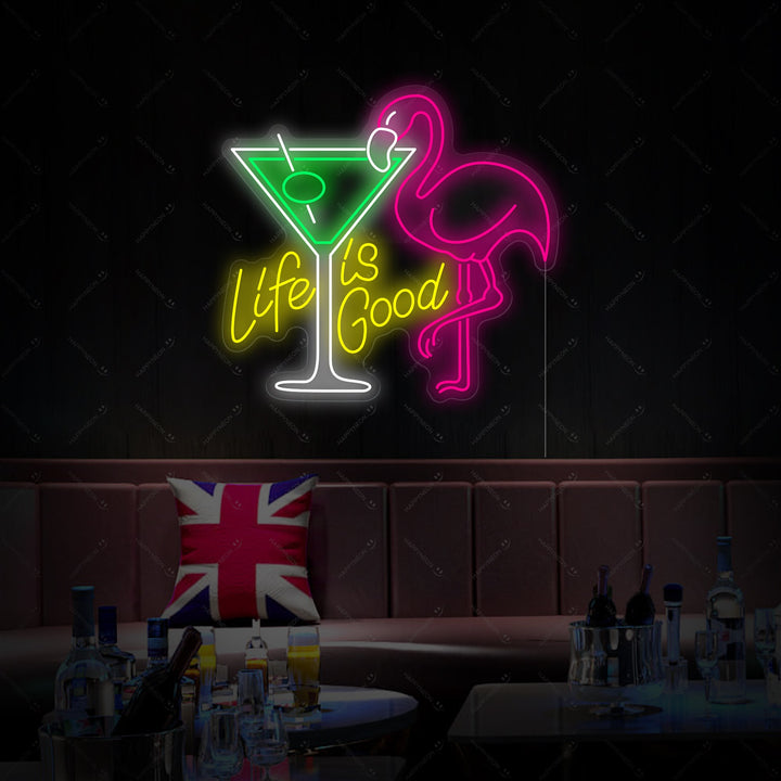 "Life Is Good" Neonskylt