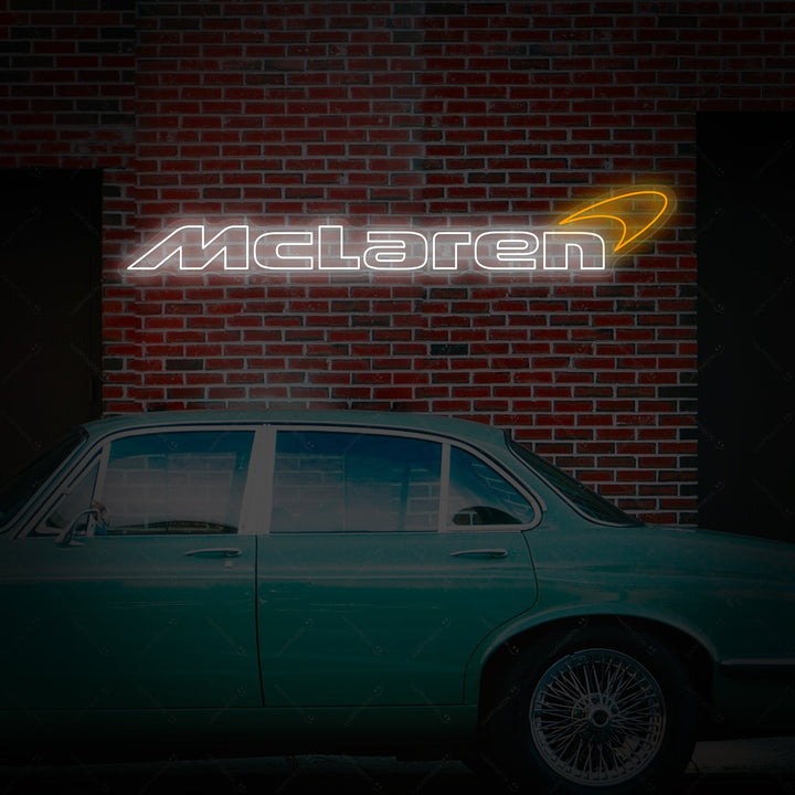 "McLaren-logotyp" Neonskylt