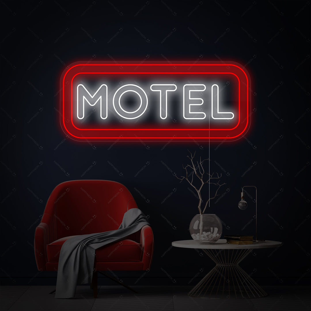 "Motel" Neonskylt