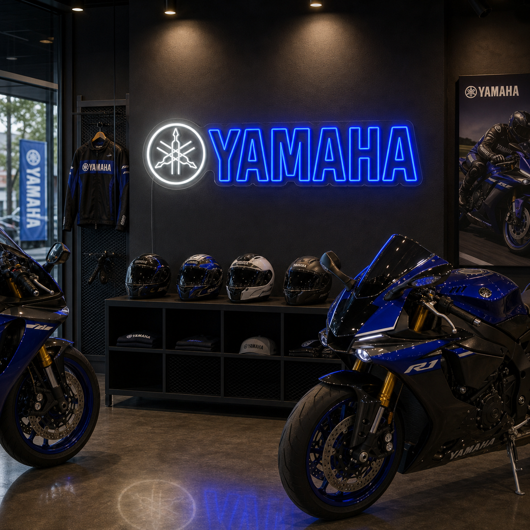 "Yamaha" Neonskylt