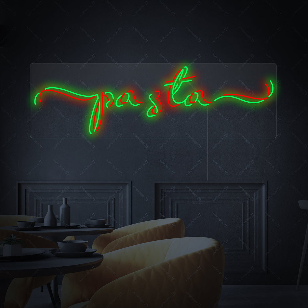 "Pasta" Neonskylt