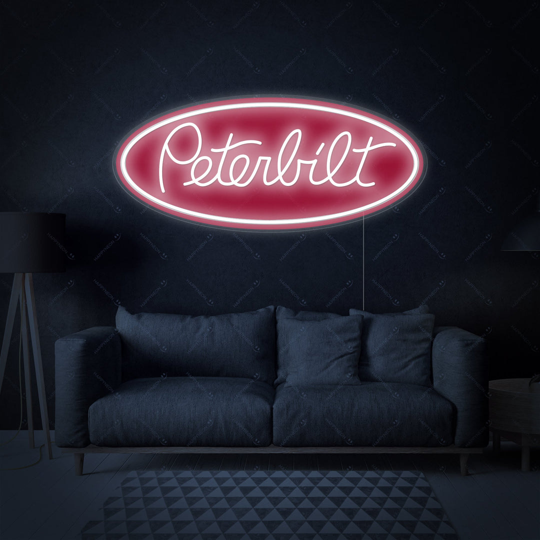 "Peterbil-logotyp" Neonskylt