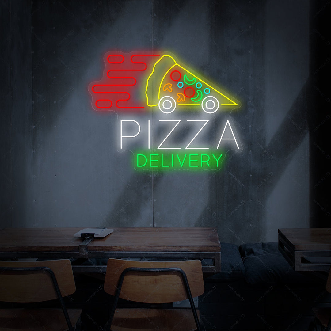 "Pizza Delivery" Neonskylt