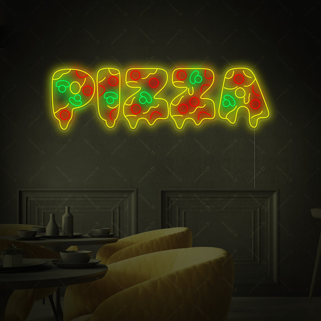 "Pizza" Neonskylt