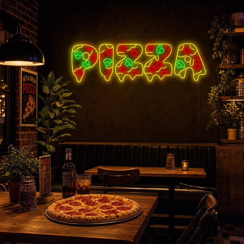 "Pizza" Neonskylt