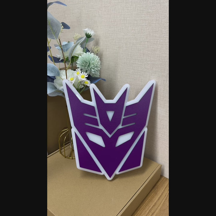 "Decepticons tecken inspirerad" Neon Like