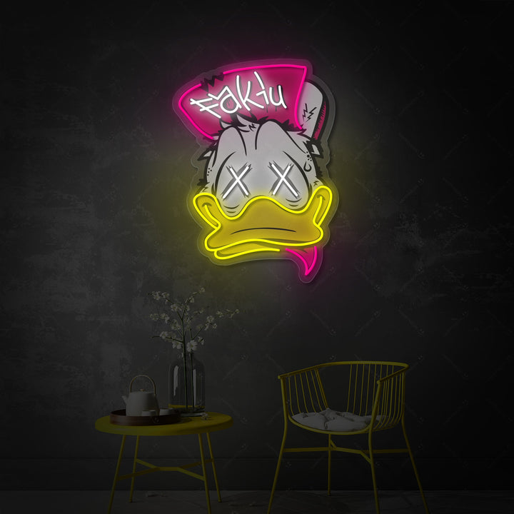 "Punkanka" Neonskylt