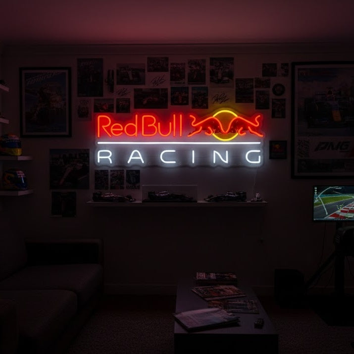 "Racing" Neonskylt