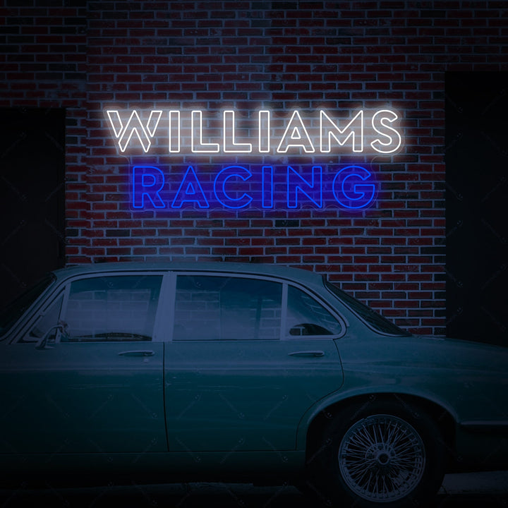 "Williams Racing-logotyp" Neonskylt