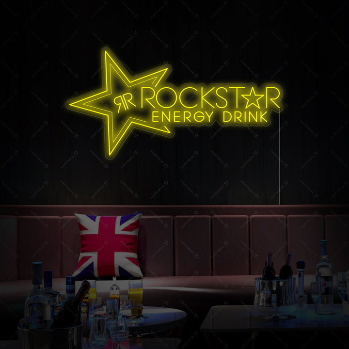 "Rockstar" Neonskylt