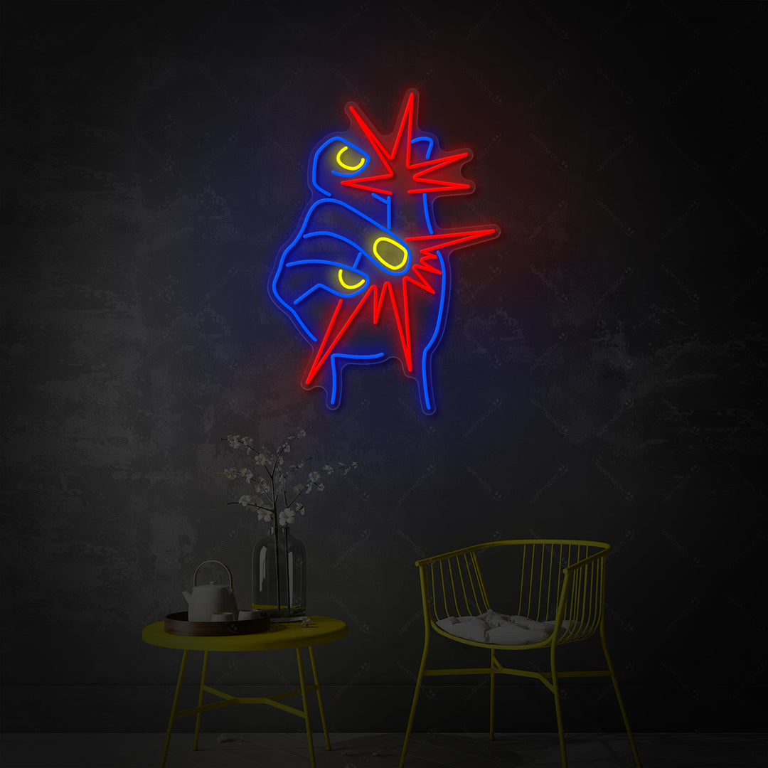 "Snap Explosion" Neonskylt