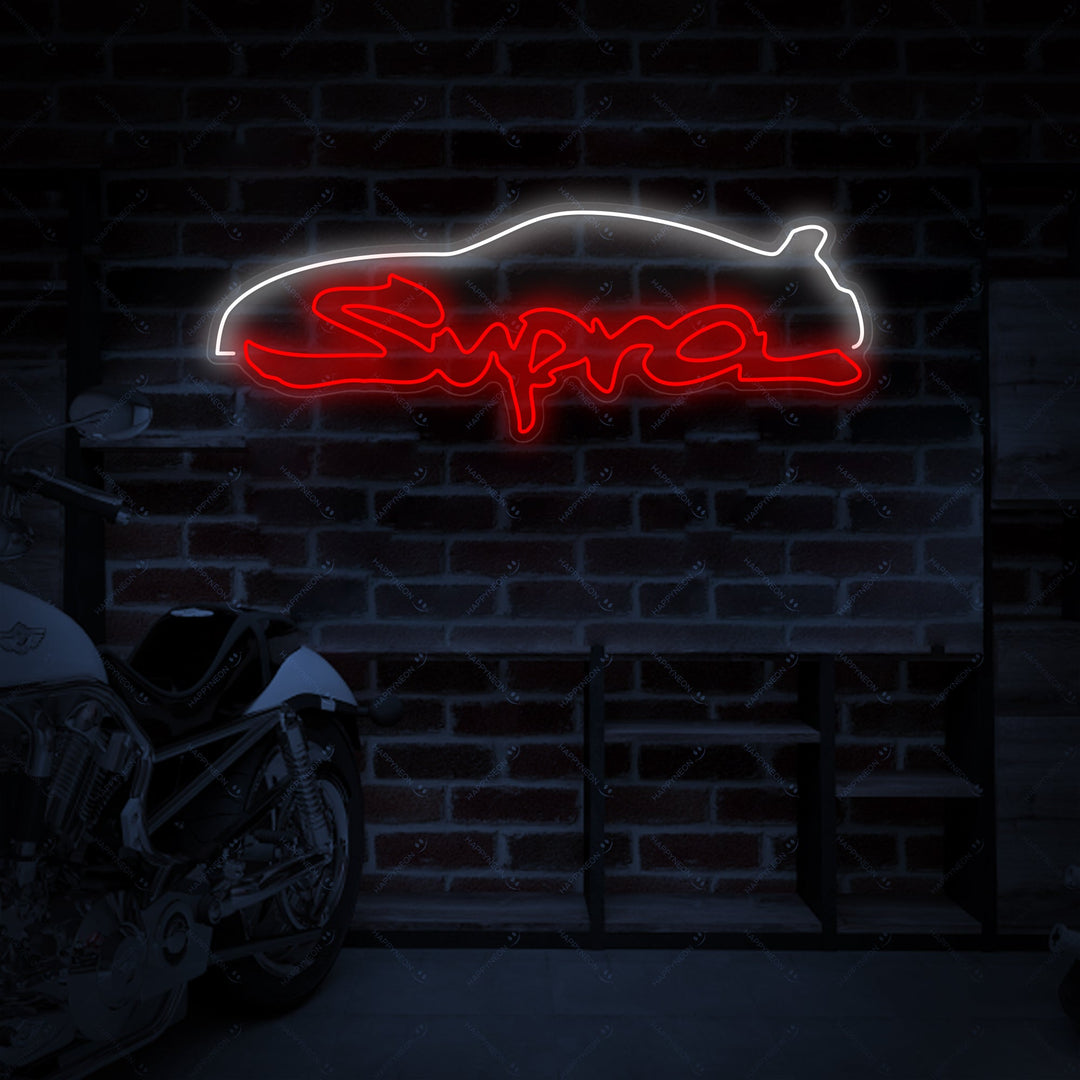 "Supra" Neonskylt