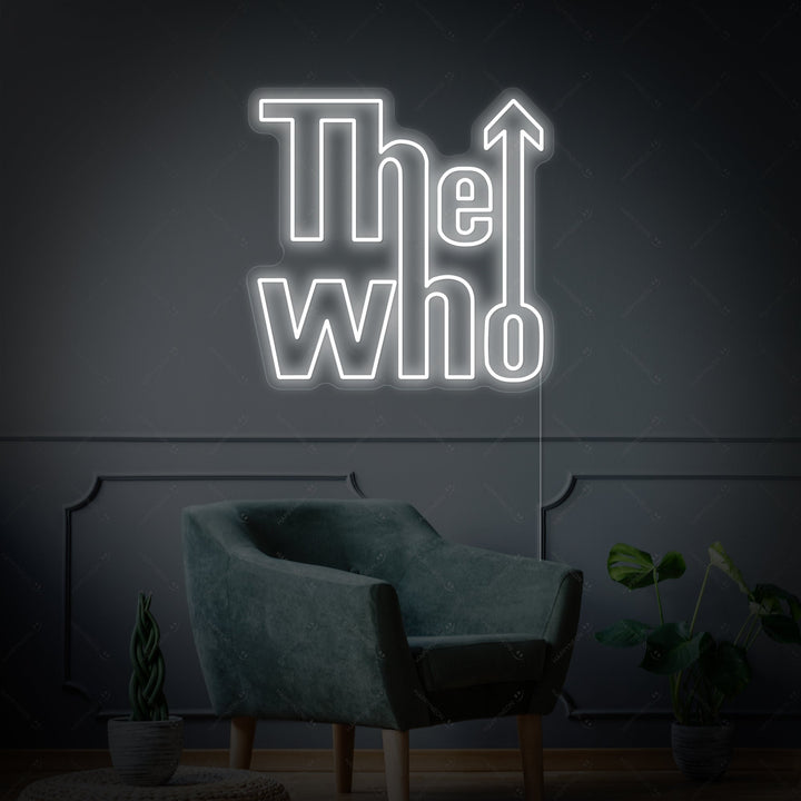 "The Who" Neonskylt
