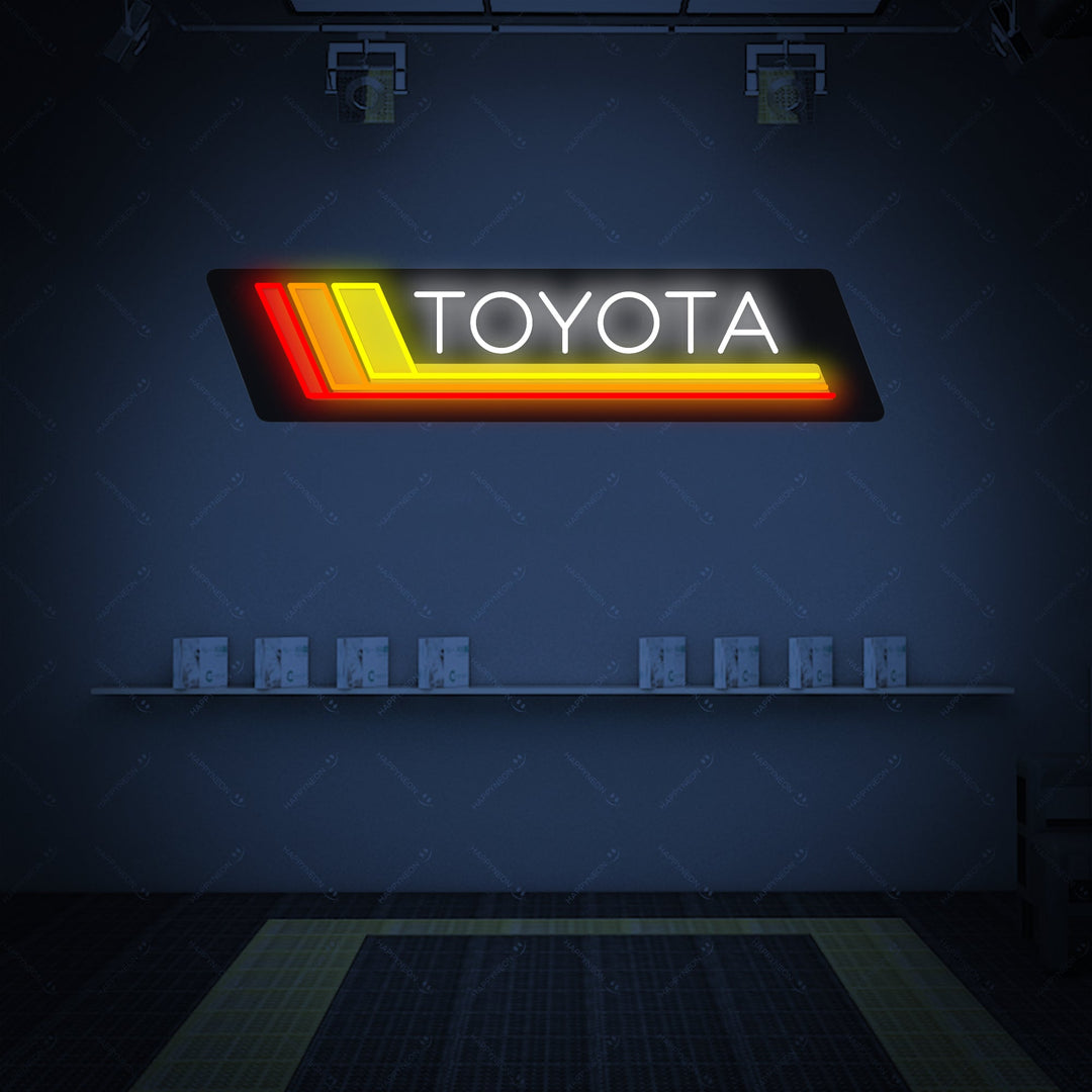 "Toyo-Car" Neonskylt