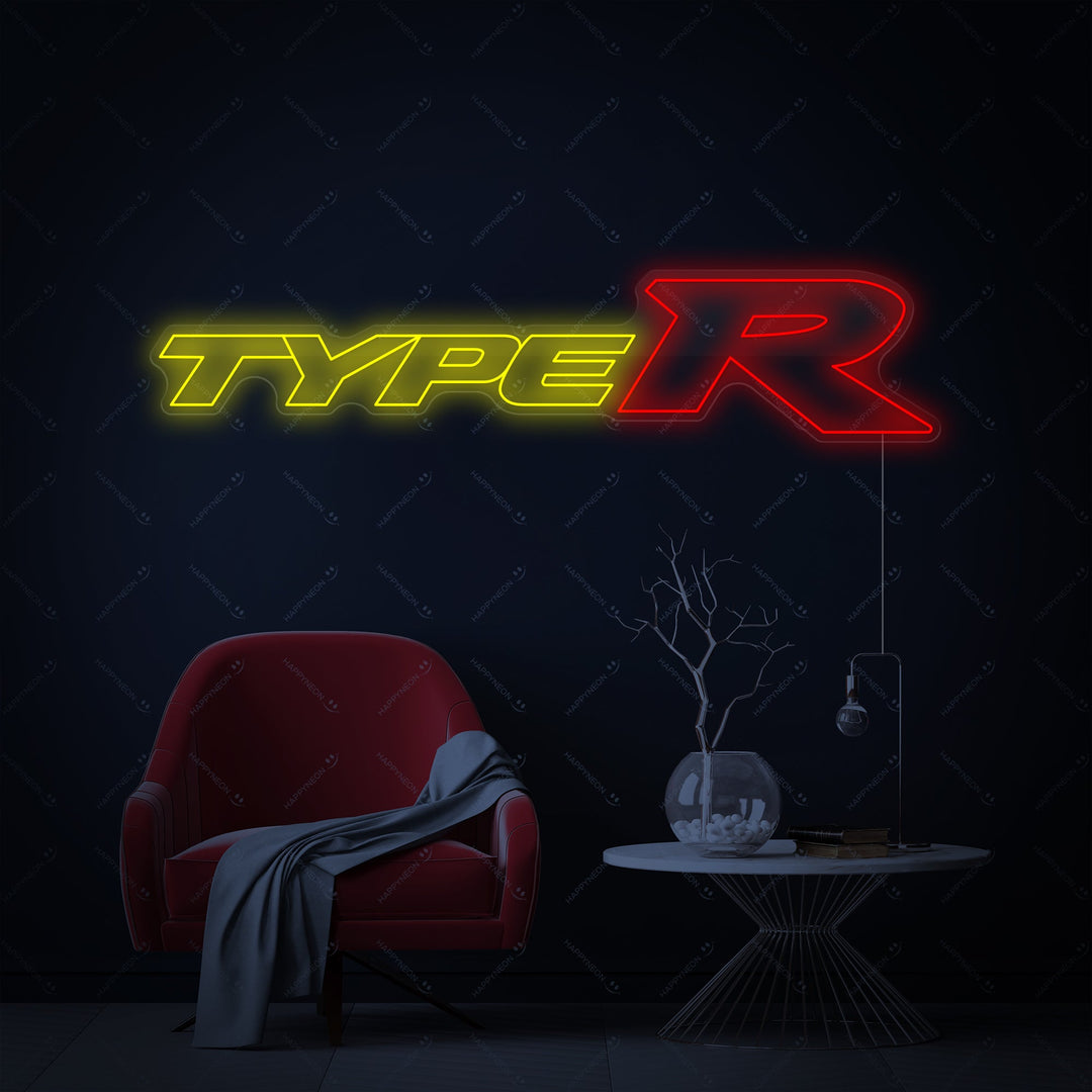 "Type R" Neonskylt