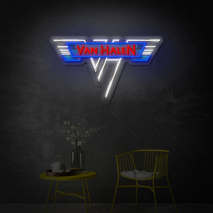 "Van Halen" Neonskylt