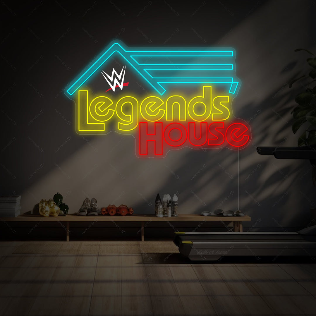 "Wwe Legends House" Neonskylt