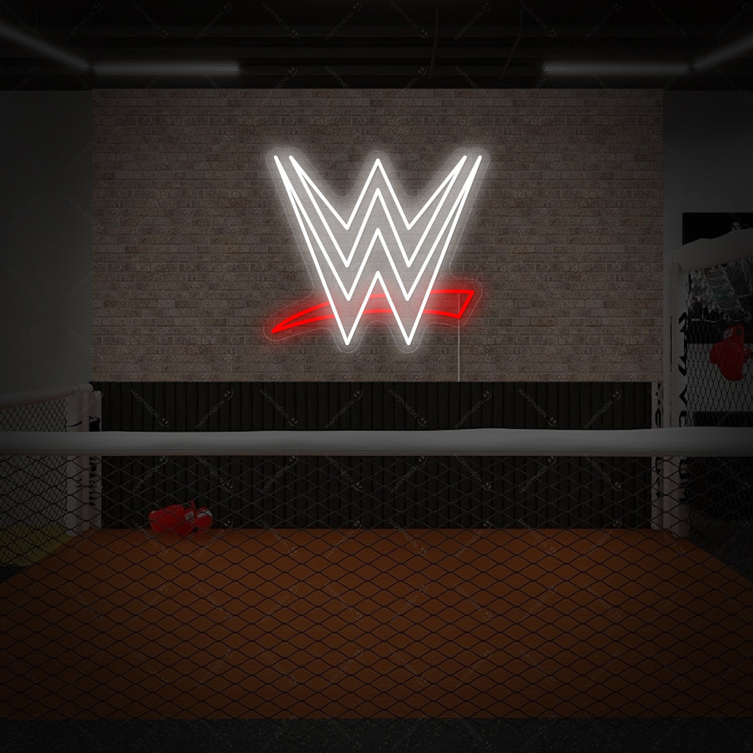 "Wwe" Neonskylt