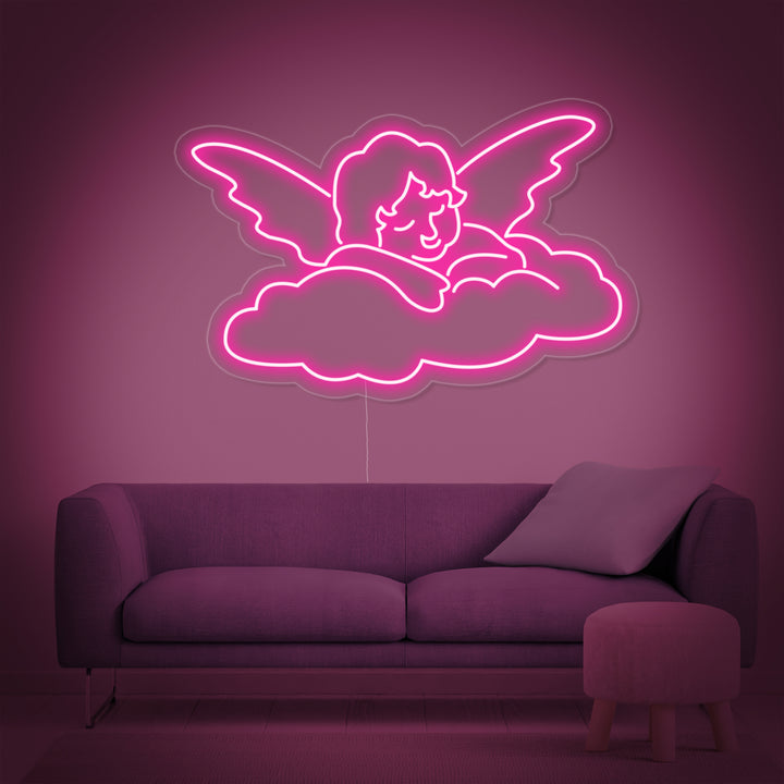 "Änglabarn" Neonskylt
