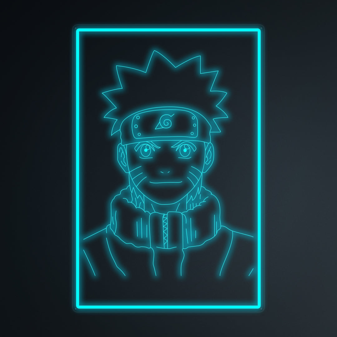 "Anime Naruto" Mini Neon Skylt