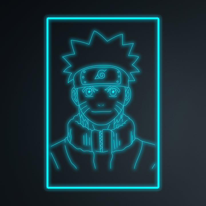 "Anime Naruto" Mini Neon Skylt