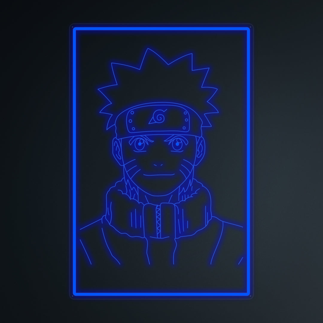 "Anime Naruto" Mini Neon Skylt