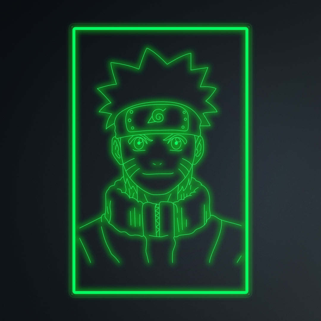 "Anime Naruto" Mini Neon Skylt