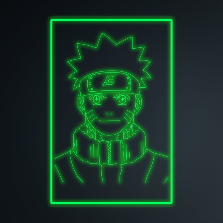 "Anime Naruto" Mini Neon Skylt