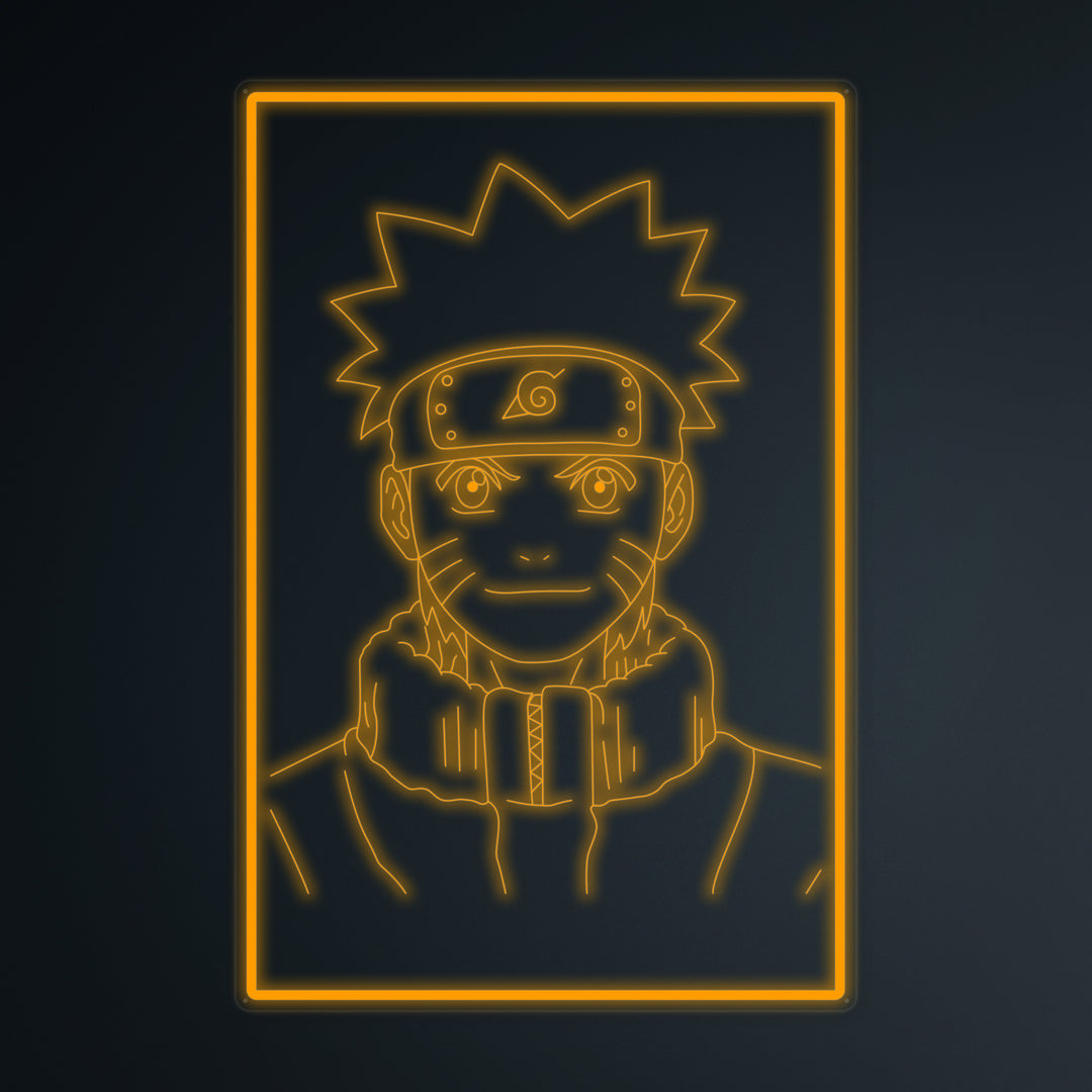 "Anime Naruto" Mini Neon Skylt