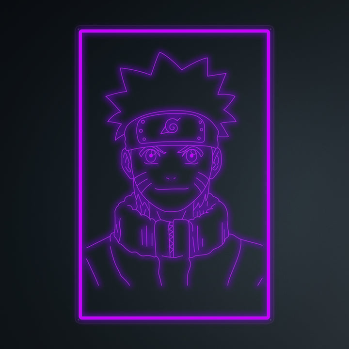 "Anime Naruto" Mini Neon Skylt