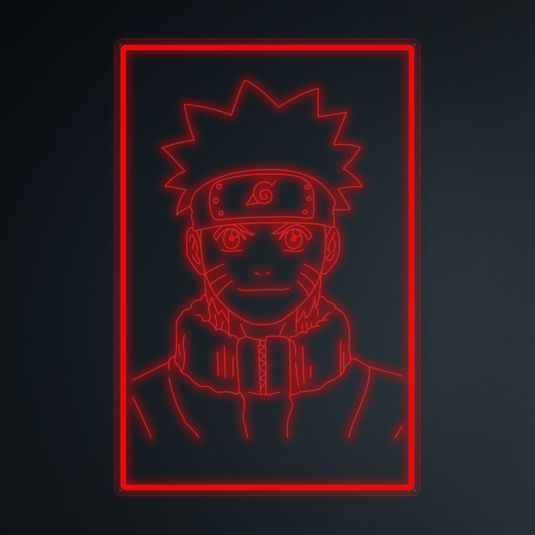 "Anime Naruto" Mini Neon Skylt