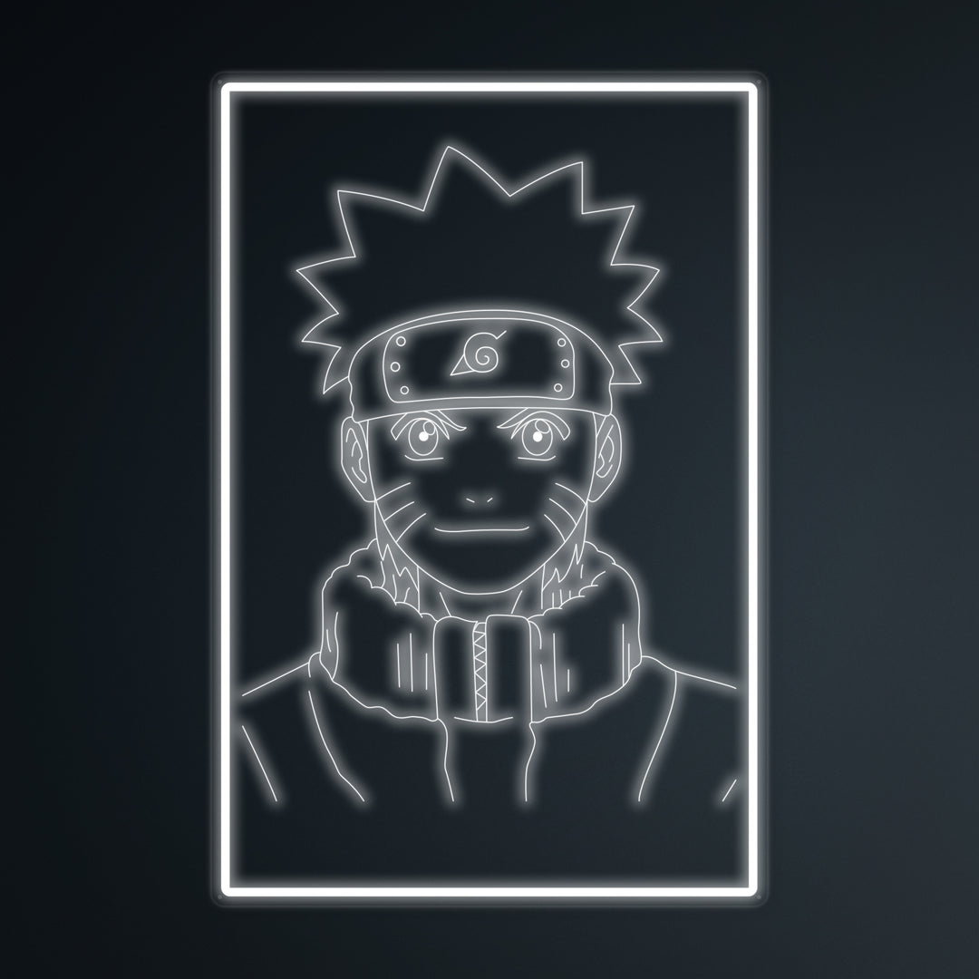 "Anime Naruto" Mini Neon Skylt