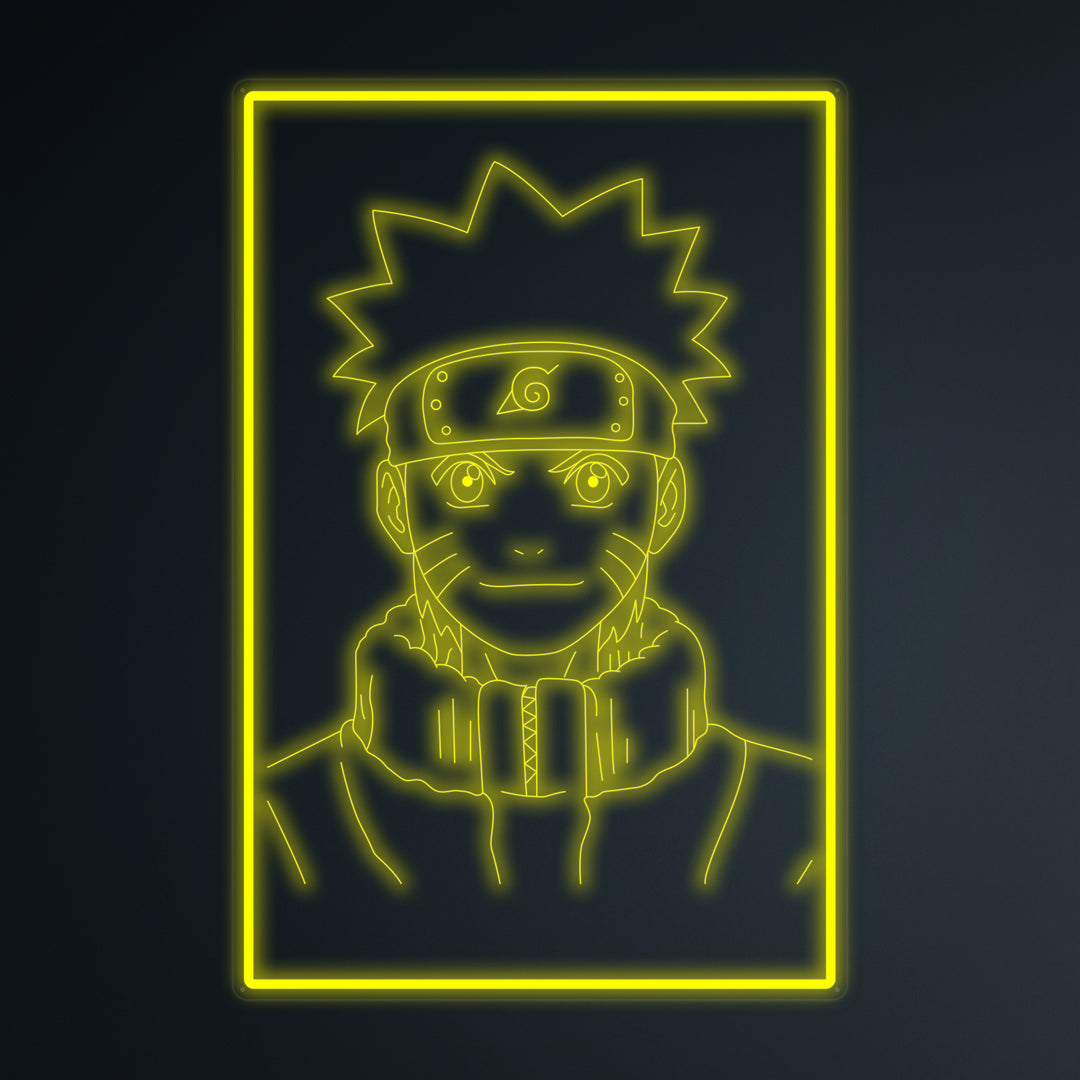 "Anime Naruto" Mini Neon Skylt