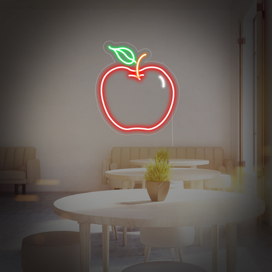 "Äpple" Neonskylt