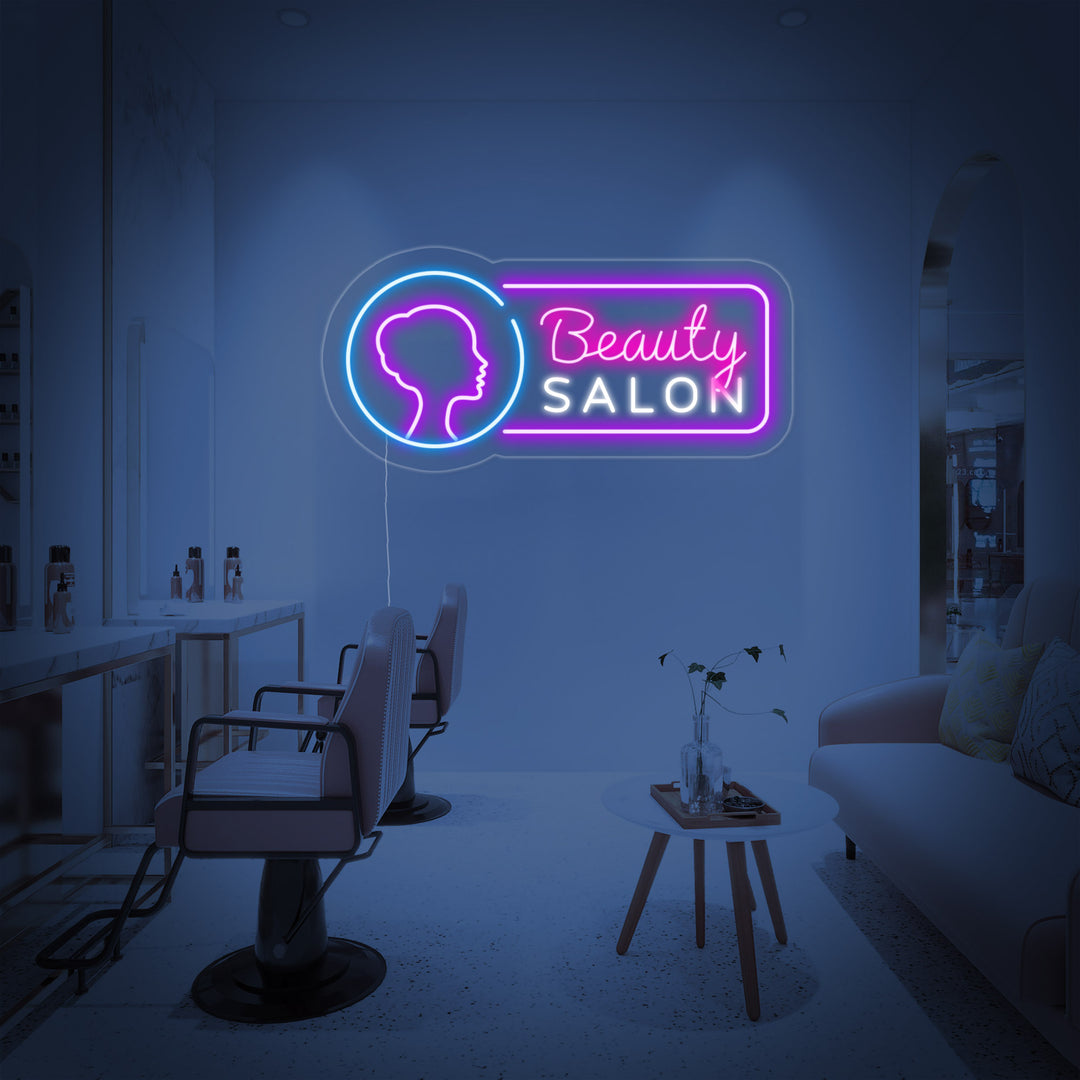 "Beauty Salon" Neonskylt