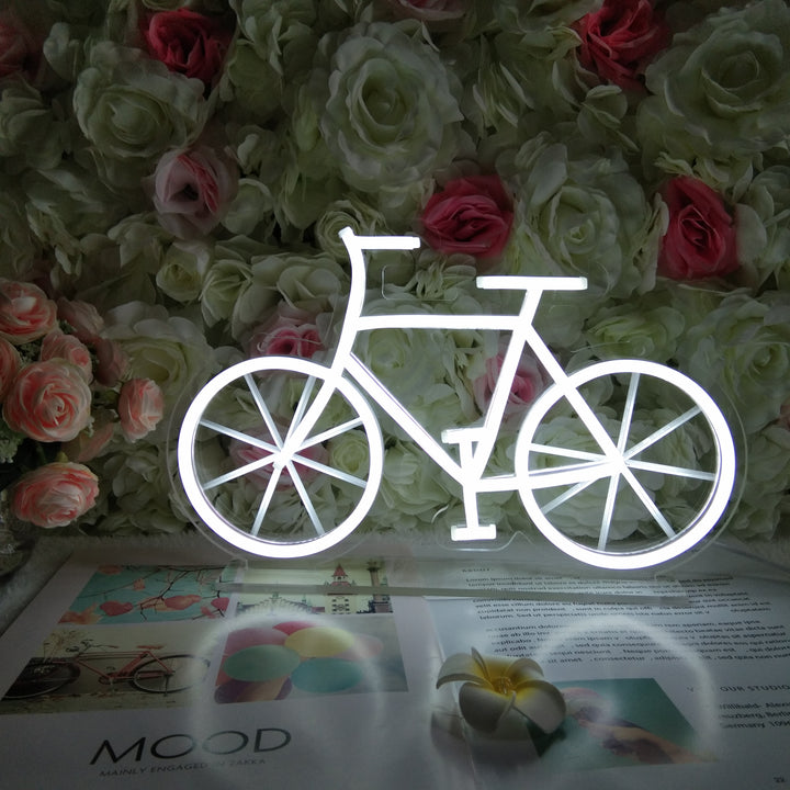 "Cykel" Skrivbords LED Neonskylt