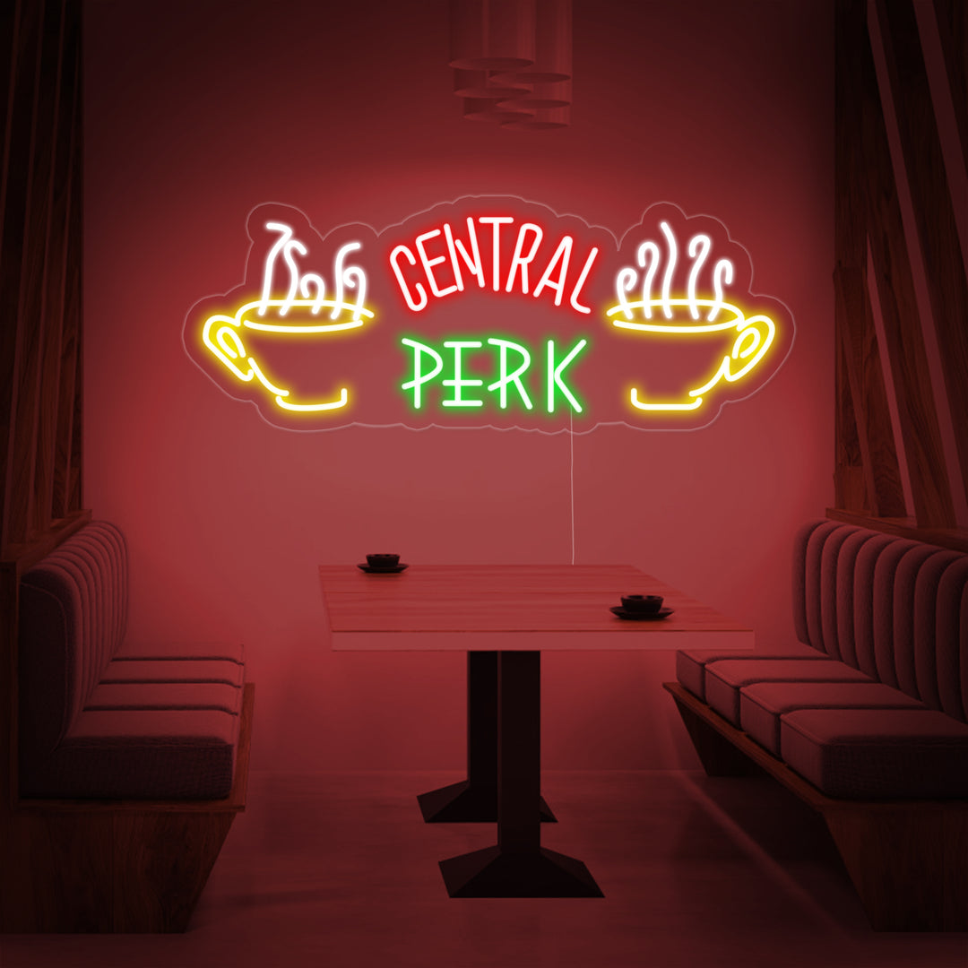 "Central Perk" Neonskylt