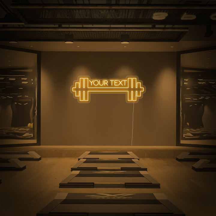 Personlig Neonskylt: Fitness & Gym