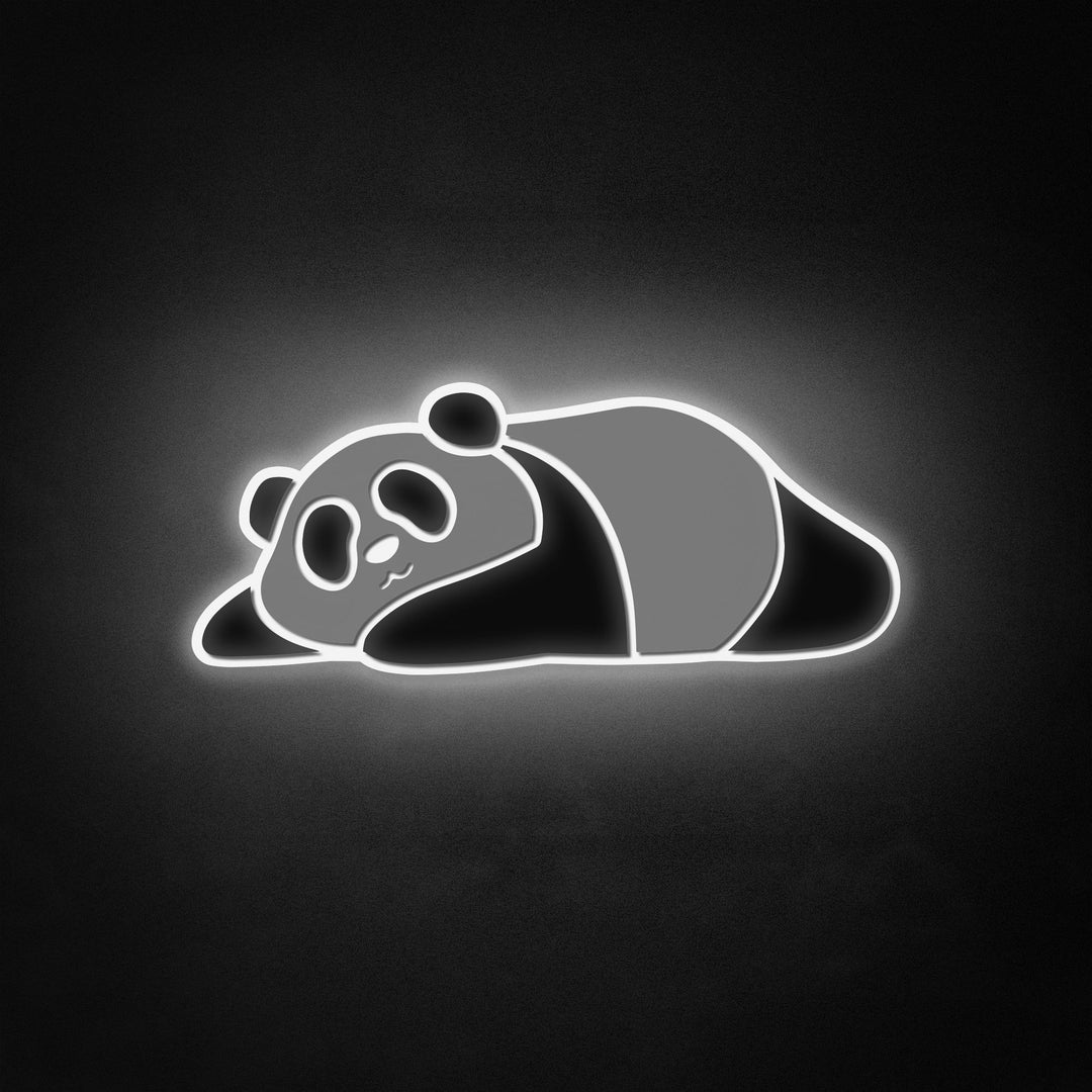 "Söt lata panda" Neon Like