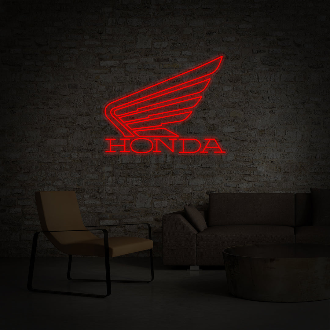 "Hondas Logotyp" Neonskylt