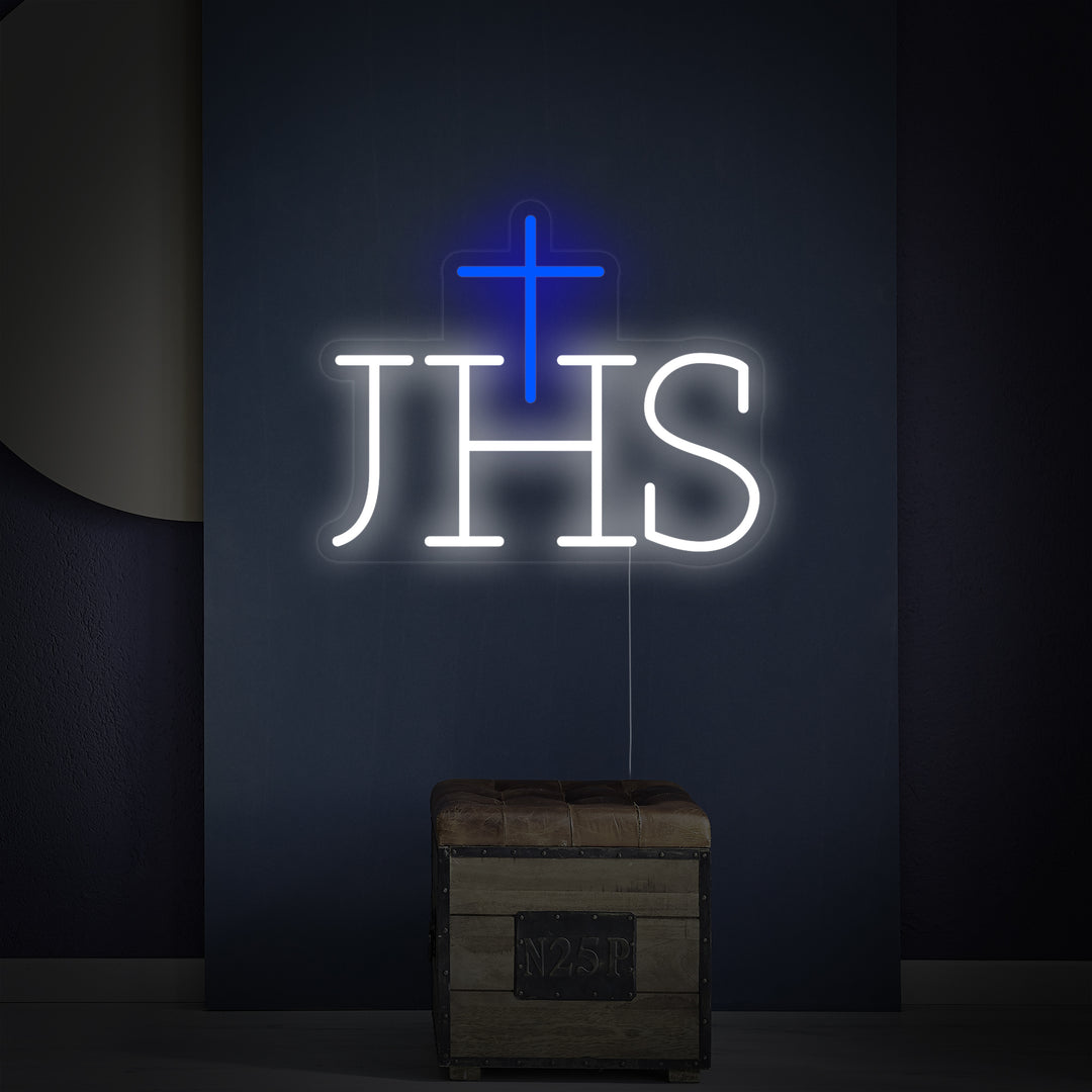 "Ihs Jesus Symbol" Neonskylt