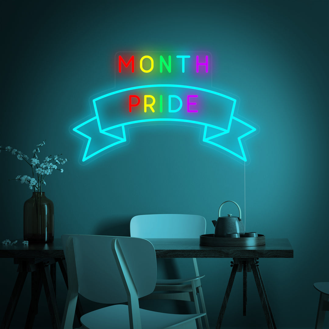 "LGBT Month Pride" Neonskylt