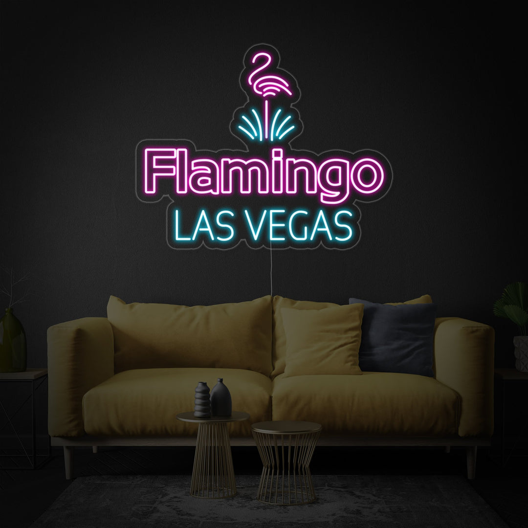 "Flamingo Las Vegas" Neonskylt