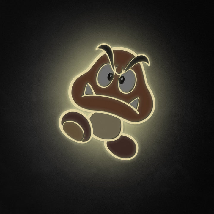 "Mario Goomba" Neon Like