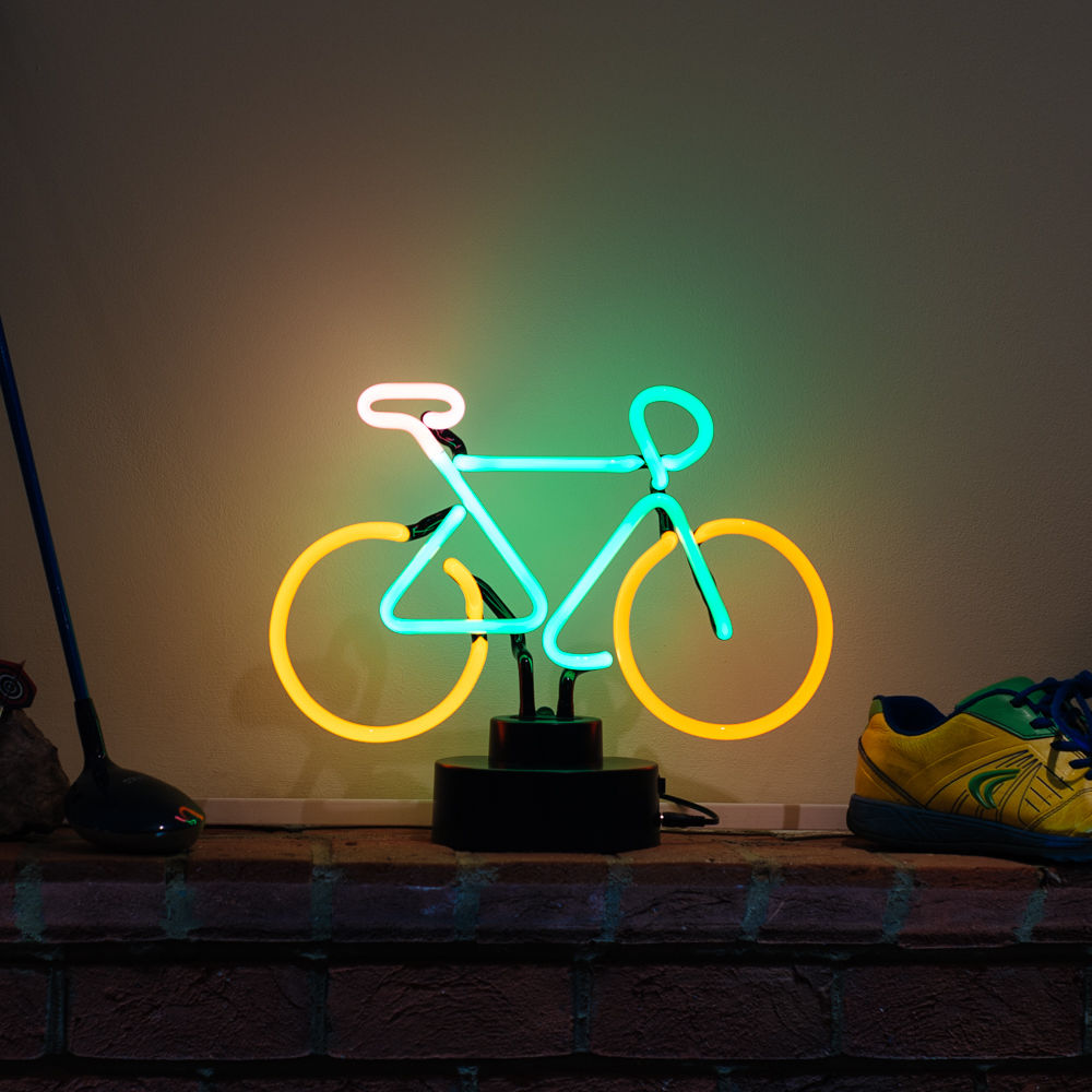 "Terrängcykel Bord Neonskylt, Glas Neonskylt" Neonskylt