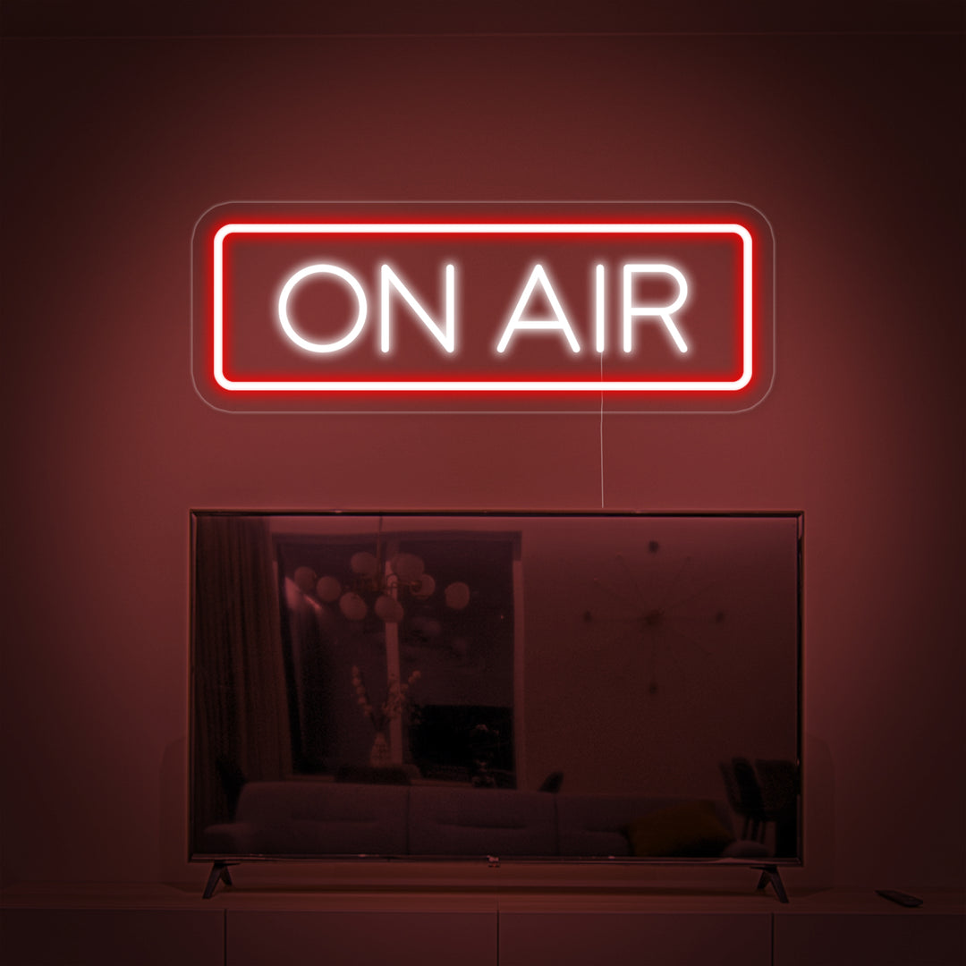 "ON AIR NEON LETTERS" Neonskylt