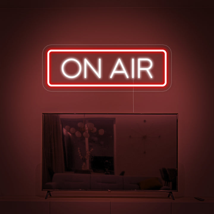 "ON AIR NEON LETTERS" Neonskylt