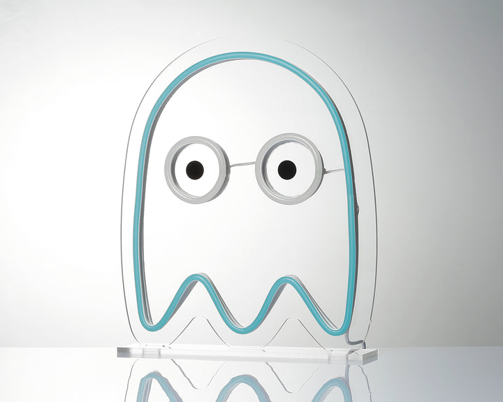 "Pac Man Ghost Desk LED" Neonskylt