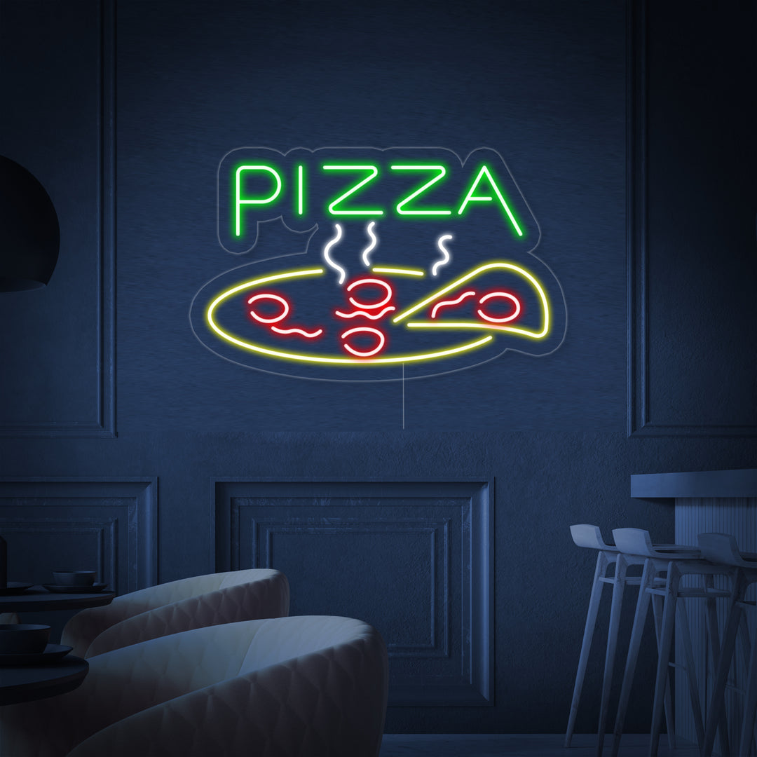 "Pizza, Mat, Restaurangskylt" Neonskylt